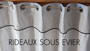 360x207px rideaux sous evier